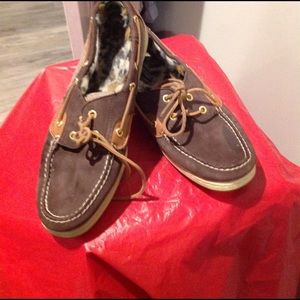 Women's Sperry Brown flats
